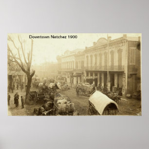 Downtown Natchez  Print