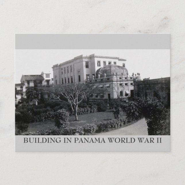 DOWNTOWN PANAMA POSTCARD (Front)