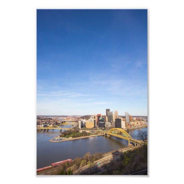 Downtown Pittsburgh, Pennsylvania Photo Print (Front)
