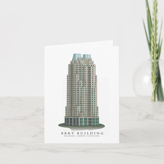 Downtown Raleigh, NC Notecards (Front)