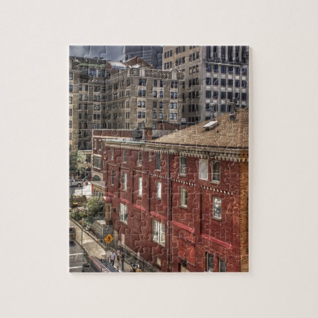 Downtown Rochester Jigsaw Puzzle (Vertical)
