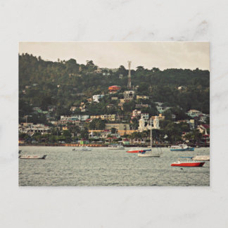 Downtown Samaná - Samaná, DR Postcard