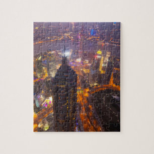 Downtown Shanghai City Jigsaw Puzzle