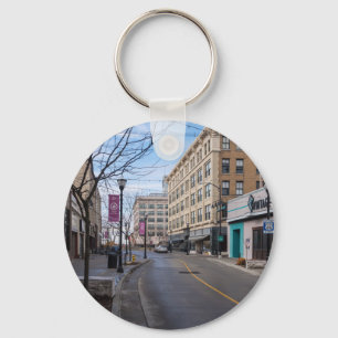 Downtown Springfield Keychain