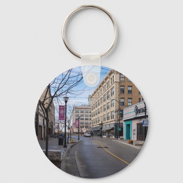 Downtown Springfield Keychain (Front)
