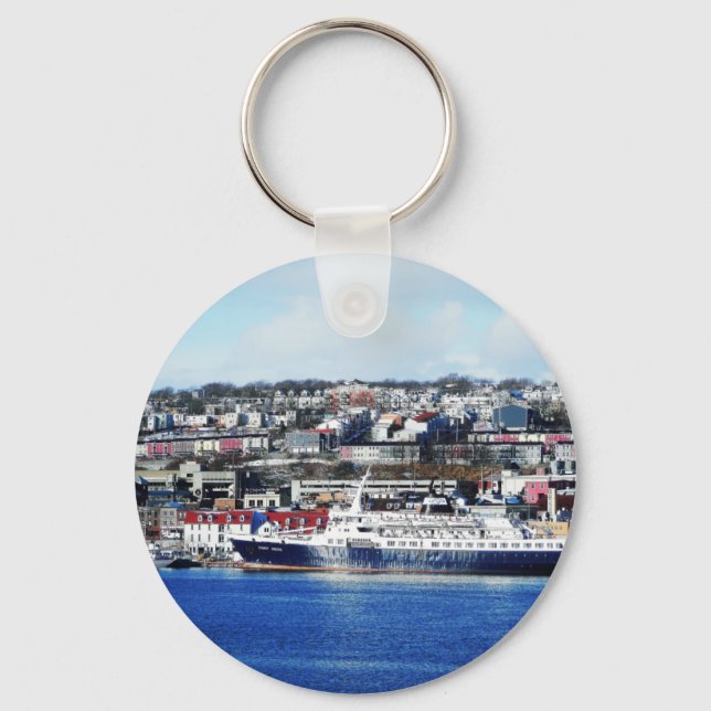 Downtown St. John's Keychain (Front)