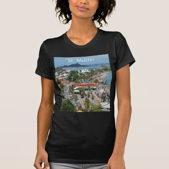 Downtown St. Martin T-Shirt (Front)