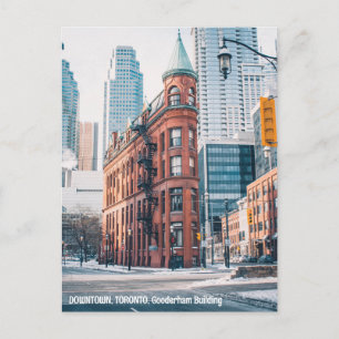 DOWNTOWN, TORONTO, Gooderham Building Postcard