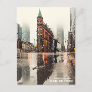 DOWNTOWN, TORONTO, Gooderham Building Postcard