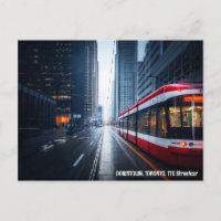 DOWNTOWN, TORONTO, TTC Streetcar