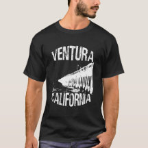 Downtown Ventura California Grungy Pier & Beach