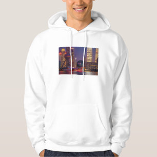 Downtown waterfront shanghai, China Hoodie
