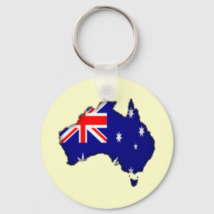 Downunder Day Keychain
