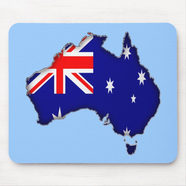 Downunder Day Mouse Pad (Front)