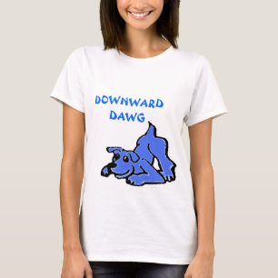 DOWNWARD DAWG yoga tee shirt