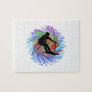 Downward Spiral Jigsaw Puzzle