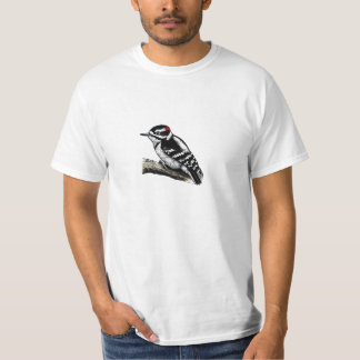 Downy Woodpecker bird Value T-Shirt