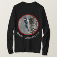 Downy Woodpecker in Snow - Original Photograph
