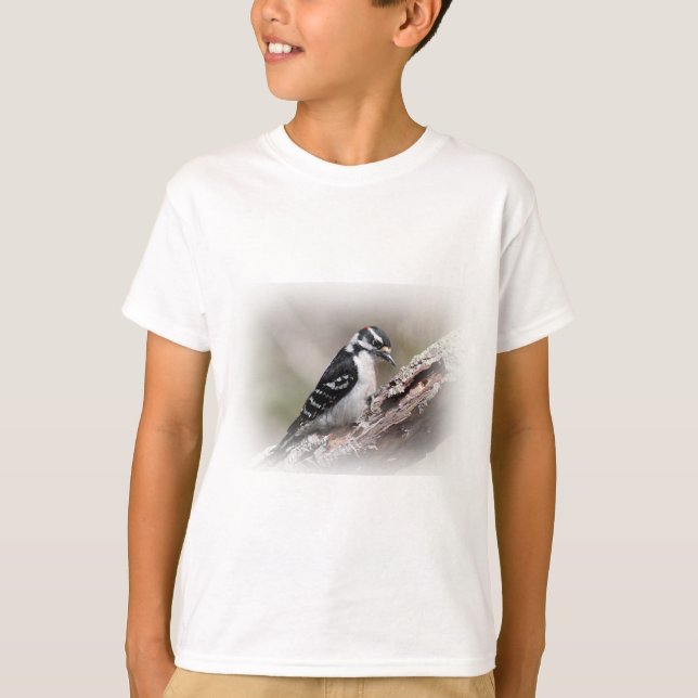 Downy woodpecker T-Shirt (Front)
