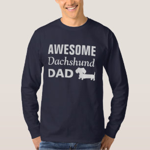 Doxe Dad Gift Awesome Dachshund Dad Shirt