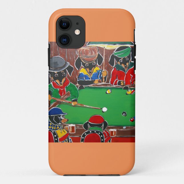 DOXIE BILLIARDS Case-Mate iPhone CASE (Back)