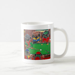 DOXIE BILLIARDS COFFEE MUG