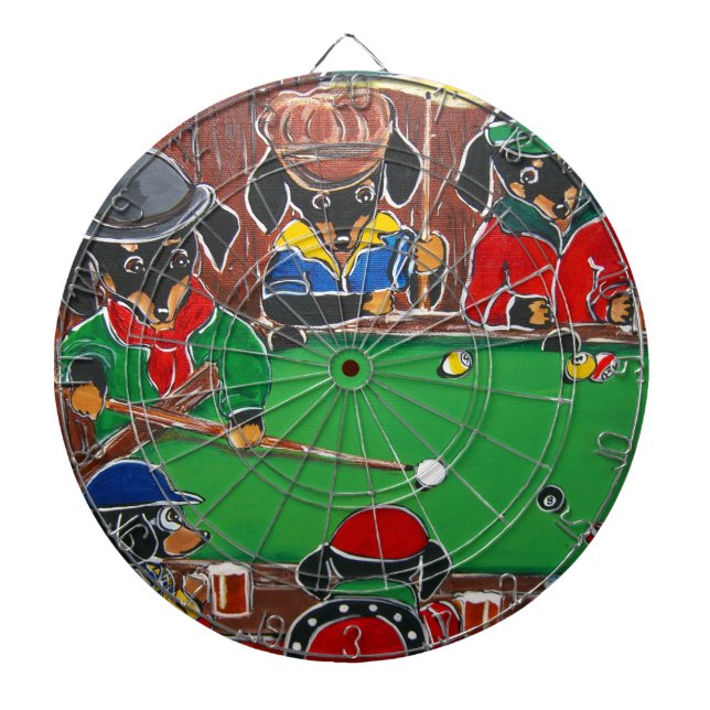DOXIE BILLIARDS DARTBOARD (Front)