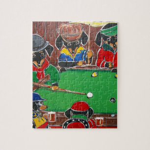 DOXIE BILLIARDS JIGSAW PUZZLE