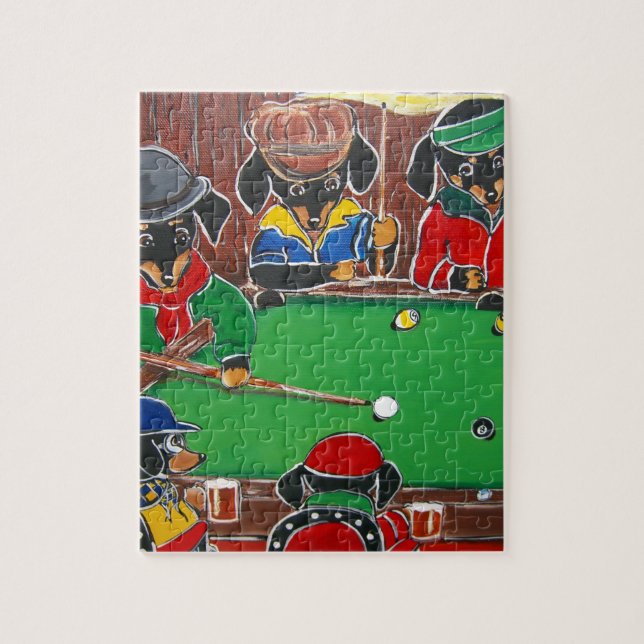 DOXIE BILLIARDS JIGSAW PUZZLE (Vertical)