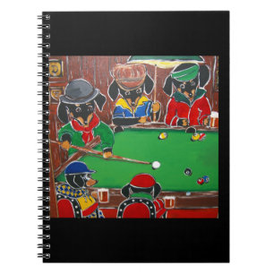 Doxie Billiards Notebook