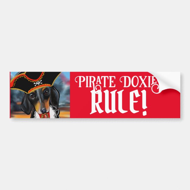 DOXIE  BUMPER STICKER (Front)