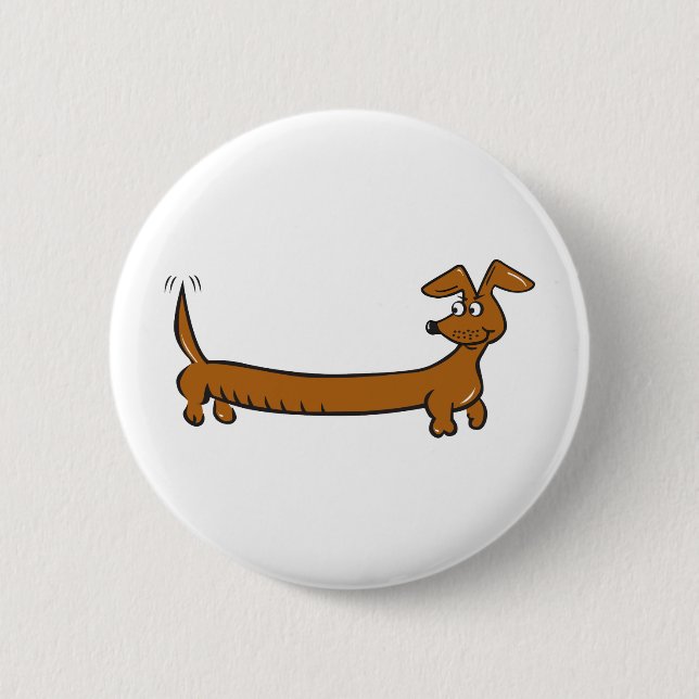 DOXIE-Cartoon 2 Inch Round Button (Front)