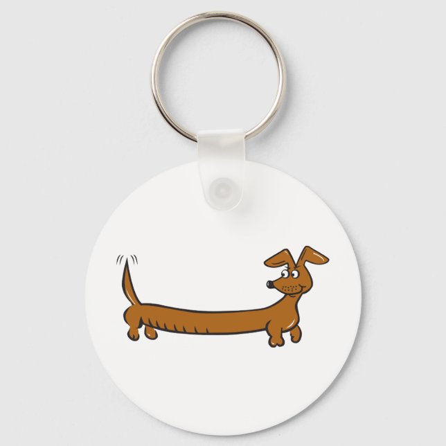 DOXIE-Cartoon Keychain (Front)