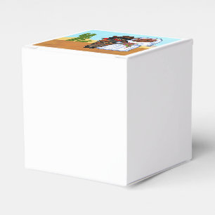 Doxie Cowboy Wedding Favor Box