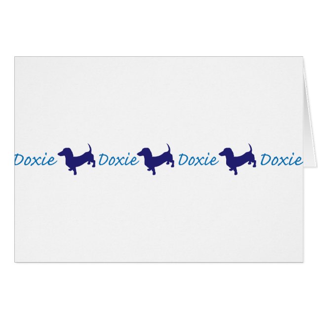 Doxie/Dachshund (Devant horizontal)