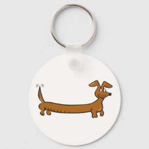 Doxie Dachshund Keychain