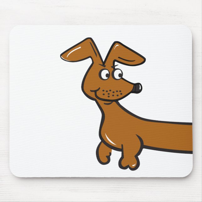 Doxie Dachshund Mouse Pad (Front)