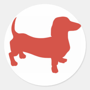 Doxie - Dacshund Classic Round Sticker