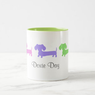 Doxie Day Two-Tone Coffee Mug