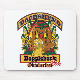 Doxie Dopple Bock Bier Mouse Pad
