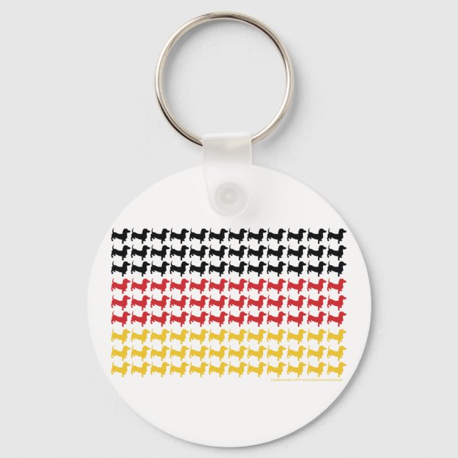 DOXIE-GERMAN-FLAG KEYCHAIN (Front)