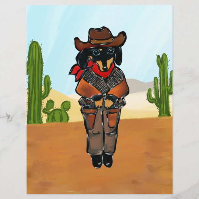 Doxie Gunslinger (Front)