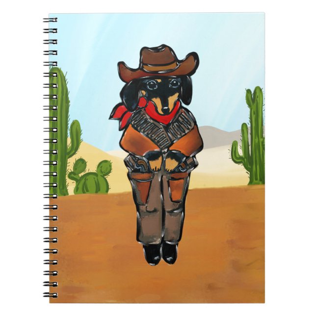 Doxie Gunslinger Notebook (Front)