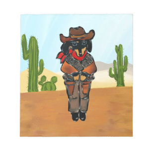 Doxie Gunslinger Notepad