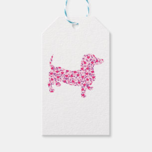 DOXIE-Hearts Gift Tags