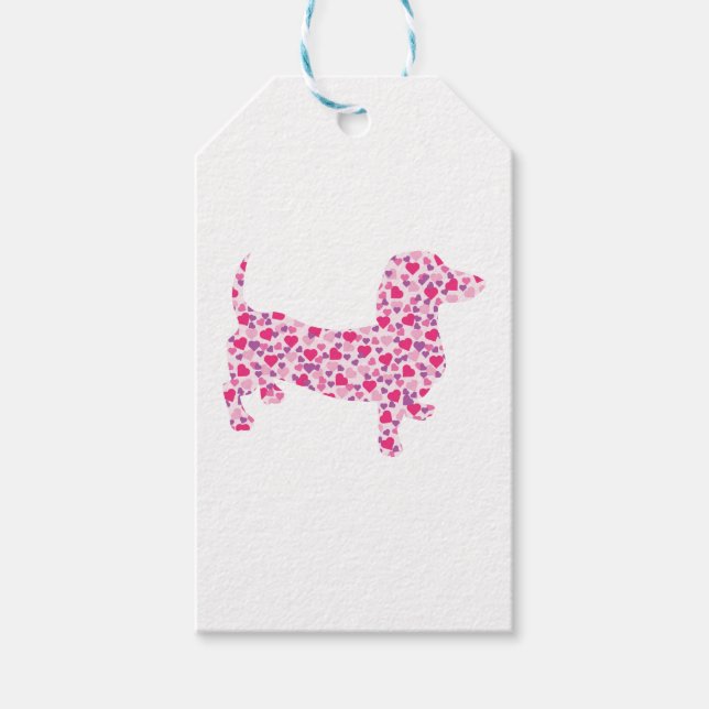 DOXIE-Hearts Gift Tags (Front)