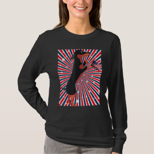 Doxie Independence Day Cute Dachshund   Wiener Dog T-Shirt