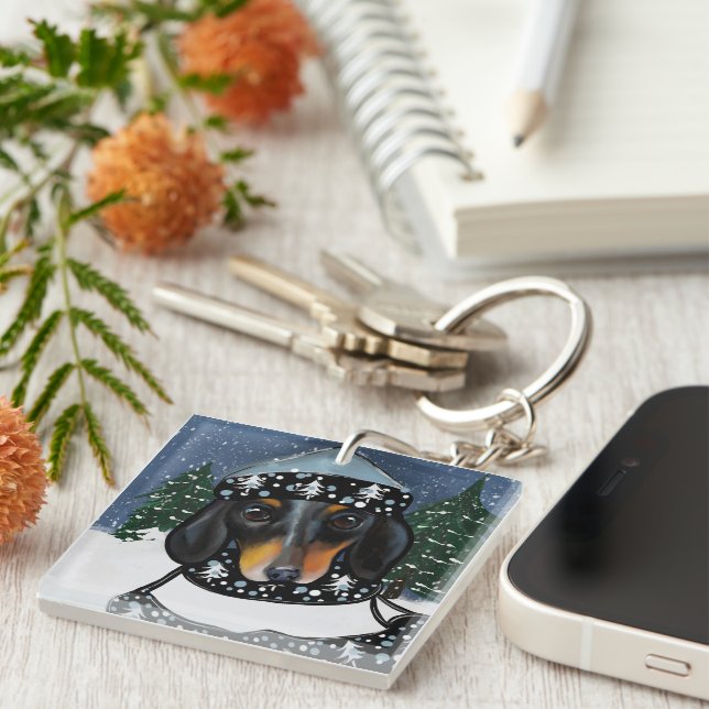 DOXIE  KEYCHAIN (Front Right)