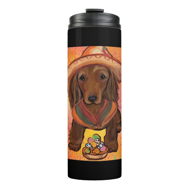 Doxie Mexico Thermal Tumbler (Front)