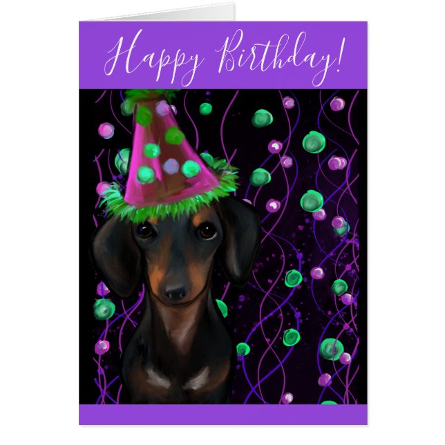 Doxie noire et bronze (Devant)